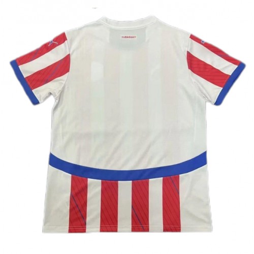 Echipament fotbal Paraguay Tricou Acasa Copa America 2024 maneca scurta Echipament fotbal Paraguay Tricou Acasa Copa America 2024 maneca scurta